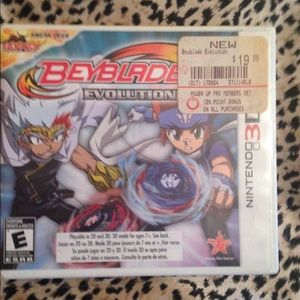 Beyblade for a Nintendo 3DS!